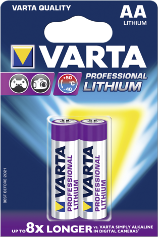 Батерии Lithium 2xAA - Батерии