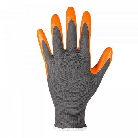 Ръкавици топени в нитрил ORANGE eco №8 - Ръкавици от изкуствени материи