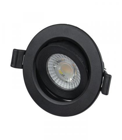 LED луна NIKO 7W 3-6K 38° Ф70мм черна - Луни