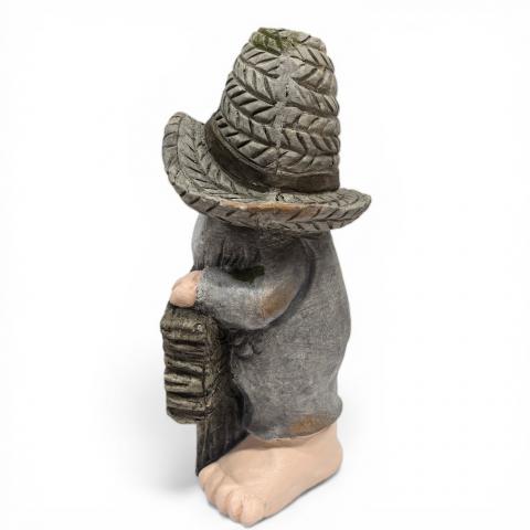 Градинска фигура гном Welcome, снимка 3 - Фигури