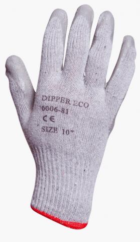 Ръкавици топени в латекс р-р 9 DIPPER ECO - Ръкавици от изкуствени материи