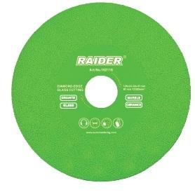 Диамантен диск за рязане на стъкло Raider RD-G01 125х22.23х15 мм - Диамантени дискове