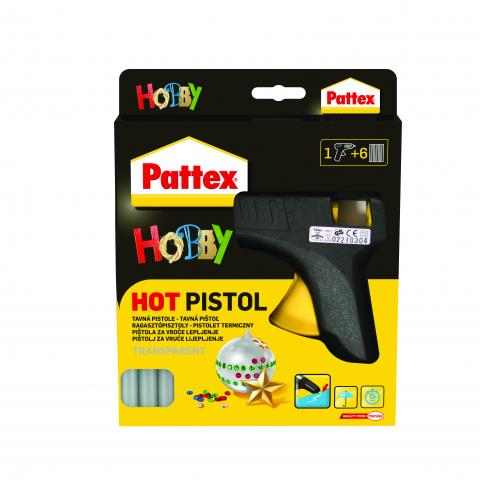 Пистолет и патрони за горещо лепене Pattex - Топло лепене