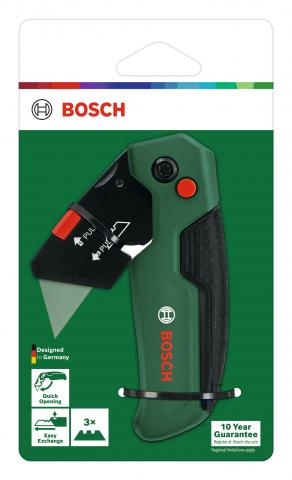 Нож с трапецевидно острие Bosch - Макетни ножове