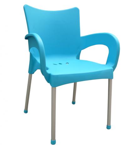 Стол SMART, синьо - Pvc столове