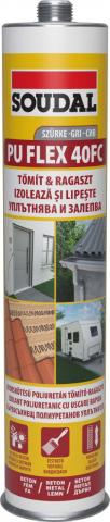 ПУ уплътнител Soudal Судафлекс 40 FC сив 310 мл - Силикони