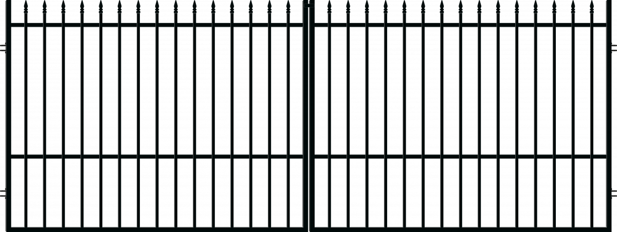 Двукрила оградна врата  МАLTA - Оградни пана и врати
