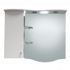 Огледален шкаф Електра с осветление - ляв