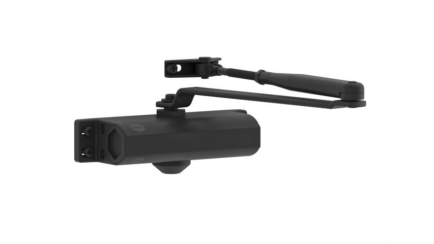 Автомат за врата Yale стандартно рамо UL2/3/4, черен - Аксесоари за врати