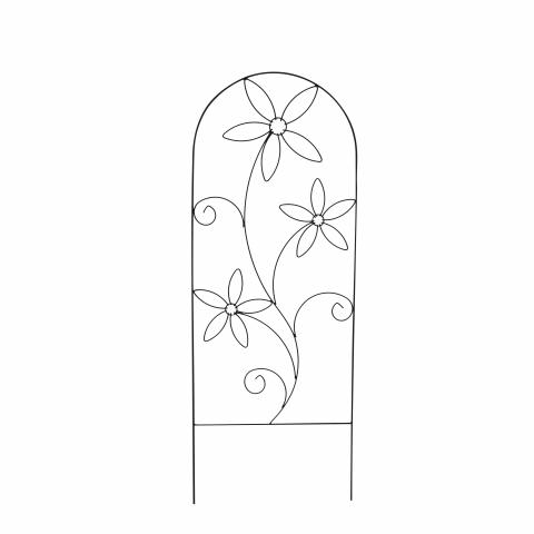 Декоративна решетка за цветя 45х122см, цветя - Арки, пирамидки и други
