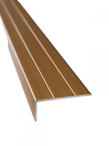 Г-образен профил 1х2х90 см злато - Профили