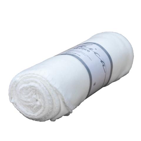 Одеяло Полар 130х160 см
 бяло, снимка 3 - Одеяла