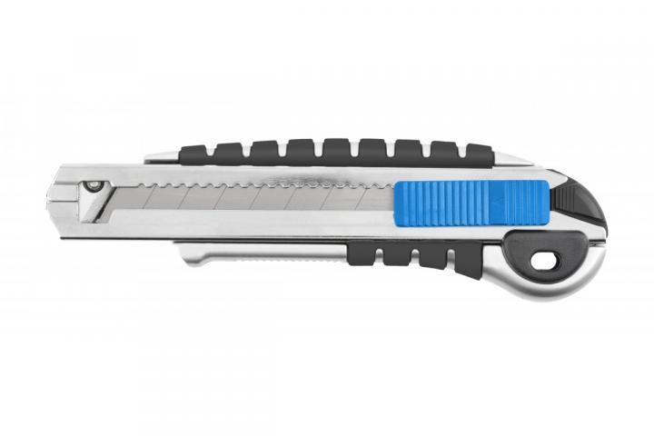 Нож макетен 18 мм с 5 резервни ножчета - Макетни ножове