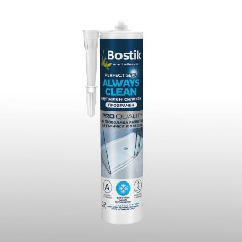 Силикон против плесени Bostik 280 мл Прозрачен - Силикони
