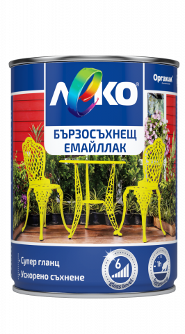 Емайллак Леко 0.65 л RAL 5012 - Бои за метал