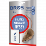 Лепящ капан за мишки Bros 2бр.