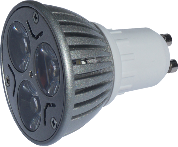 LED крушка  3x1W GU10 4200К - Лед крушки gu10