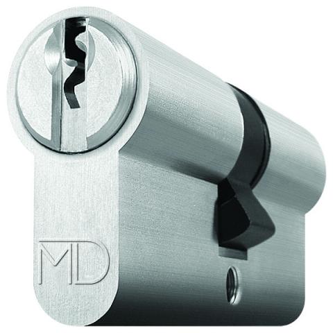 Ключалка Mauer Класик 31/36 DIN месинг/никел - Патрони