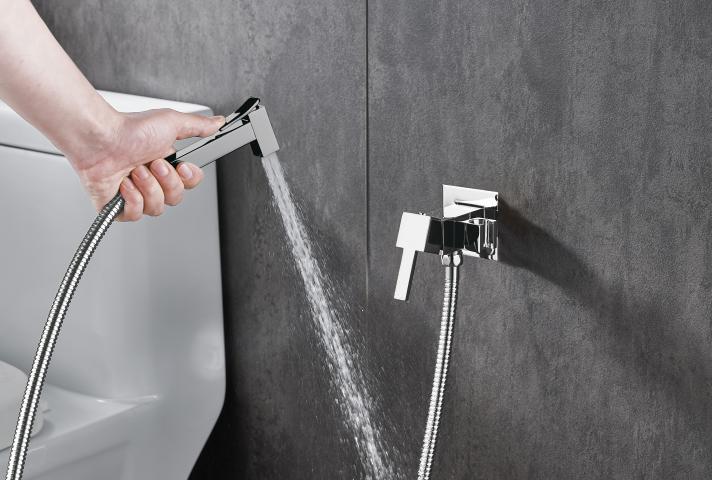 Месингов смесител за вграждане, снимка 3 - Смесители и душове