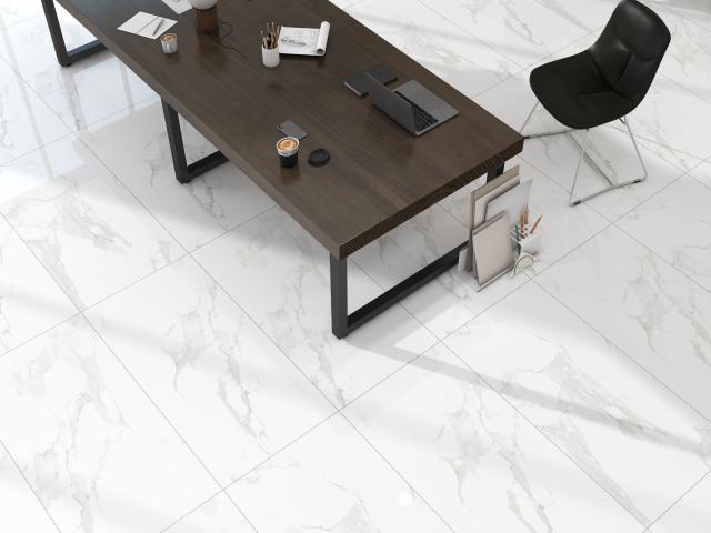 Гранитогрес Delicato Statuario 60x120, снимка 2 - Гранитогрес