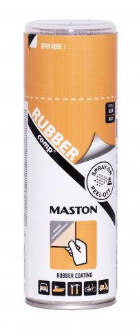Гумен спрей боя Maston 0.4л, неон оранж - Спрей бои универсални