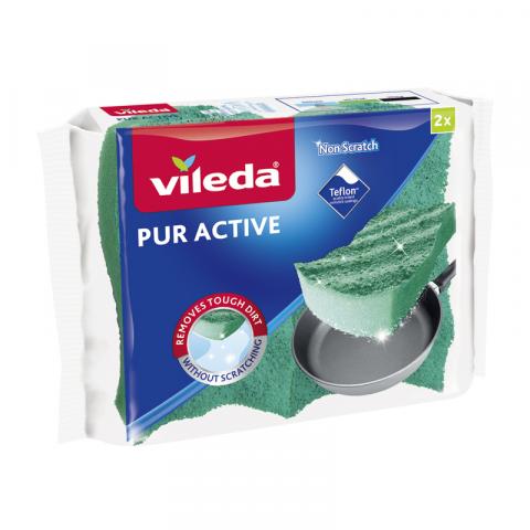 Кухненска гъба Vileda Pur Active 2 бр. - Гъби