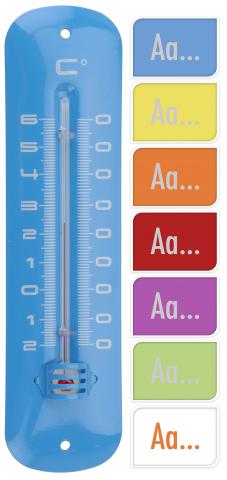 Термометър 19см цветни - Термометри