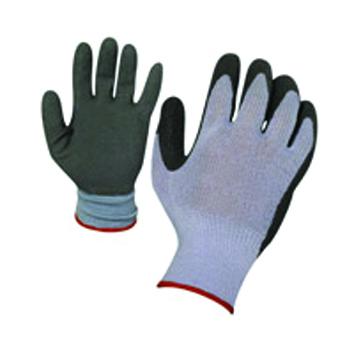 Работни ръкавици сиво трико/латекс - Ръкавици от изкуствени материи