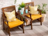 Градински дървен сет DUO