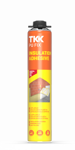 Пяна за изолация TKK PU FIX INSULATION ADHESIVE пистолетна 750 ml - Монтажни лепила