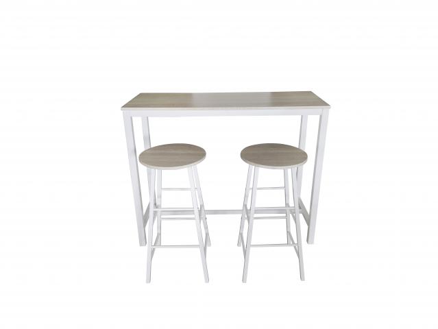 Комплект бар маса с 2 стола Maki - Трапезарни комплекти