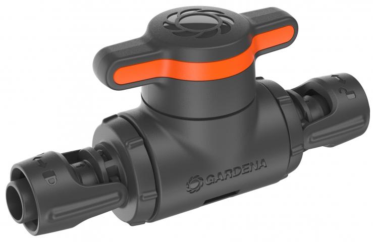 Спирателен кран Gardena 1/2" 13 мм, снимка 3 - Капково напояване