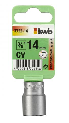 Вложка KWB 3/8" 14 мм - Ръчни инструменти