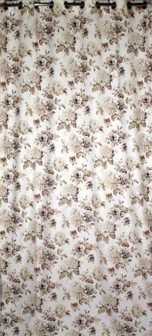 Перде BROWN BEIGE/137 150 см - Пердета на л.м.