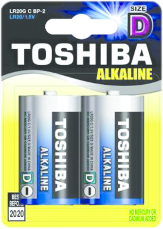 Батерии Toshiba Blue Line LR20x2 - Батерии