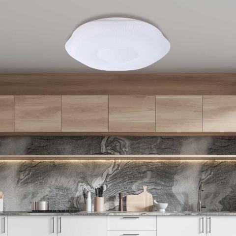 LED плафон Viola 60W с дистанционно управление Vivalux, снимка 3 - Плафони