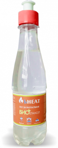 Етанол гел за разпалване bHEAT 330мл - Биоетанол