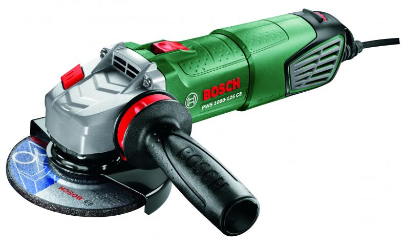 Ъглошлайф BOSCH PWS 1000-125 CE - Ъглошлайфи 125мм