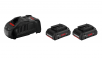 Стартов сет Bosch 2 батерии ProCORE 18V 4Ah + зарядно GAL 1880 CV PROFESSIONAL