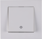 KAREN бял  ключ СХ7 кръстат 250V 10A