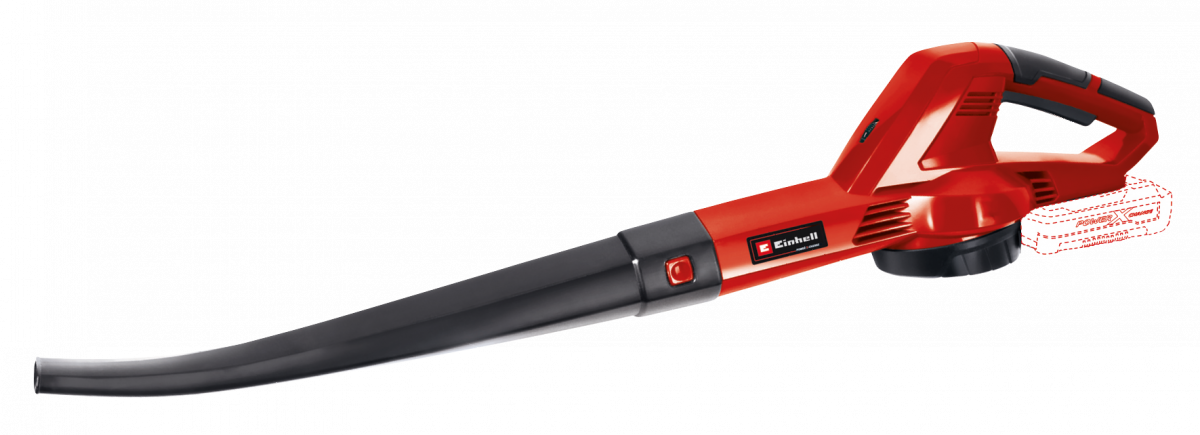 Акумулаторен листосъбирач Einhell GC-CL 18 Li E издухващ, снимка 4 - Листосъбирачи