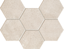Мозайка Sfumato Hex mosaic 28.9x22.1 - Мозайки