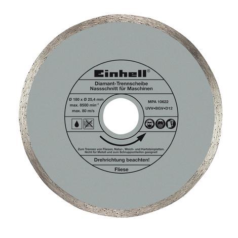 Диамантен диск за плочки  BT-TC 600 Einhell - Диамантени дискове