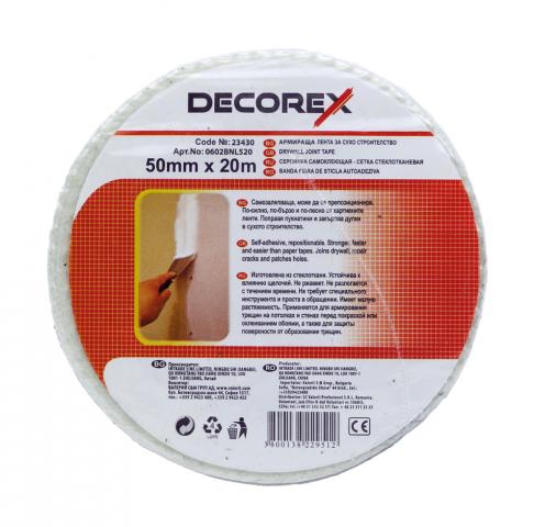 Лента за гипсокартон Decorex 48 мм х 20 м - Фолио за предпазване