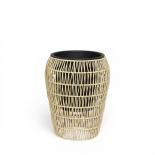 Кашпа ратан 39х39х50 см