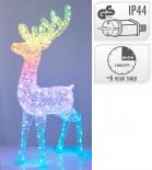 Светещ LED елен, 120см