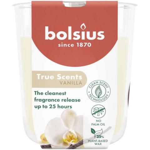 Ароматна чаша Bolsius 8х7.3 см Ванилия - Свещи