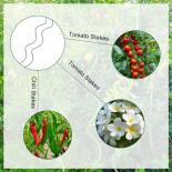 Спираловидно стоманено колче за растения ф11 мм