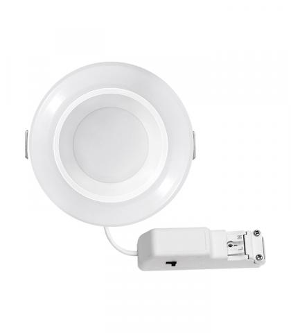 LED луна LUMIX 5W 3-6K 350LM Ф70мм бяла, снимка 3 - Луни