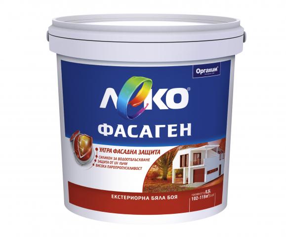 Леко фасаген Ултра 8.5 л - Бели фасадни бои